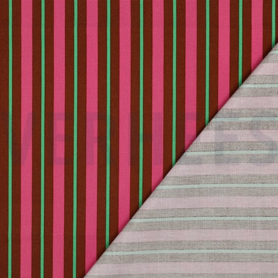 CANVAS STRIPES CARAMEL #7