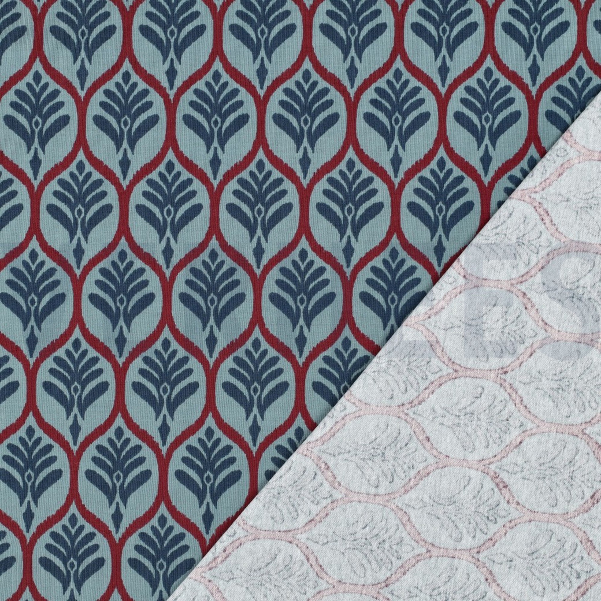 JERSEY ORNAMENT PÉTROLE (high resolution) #4