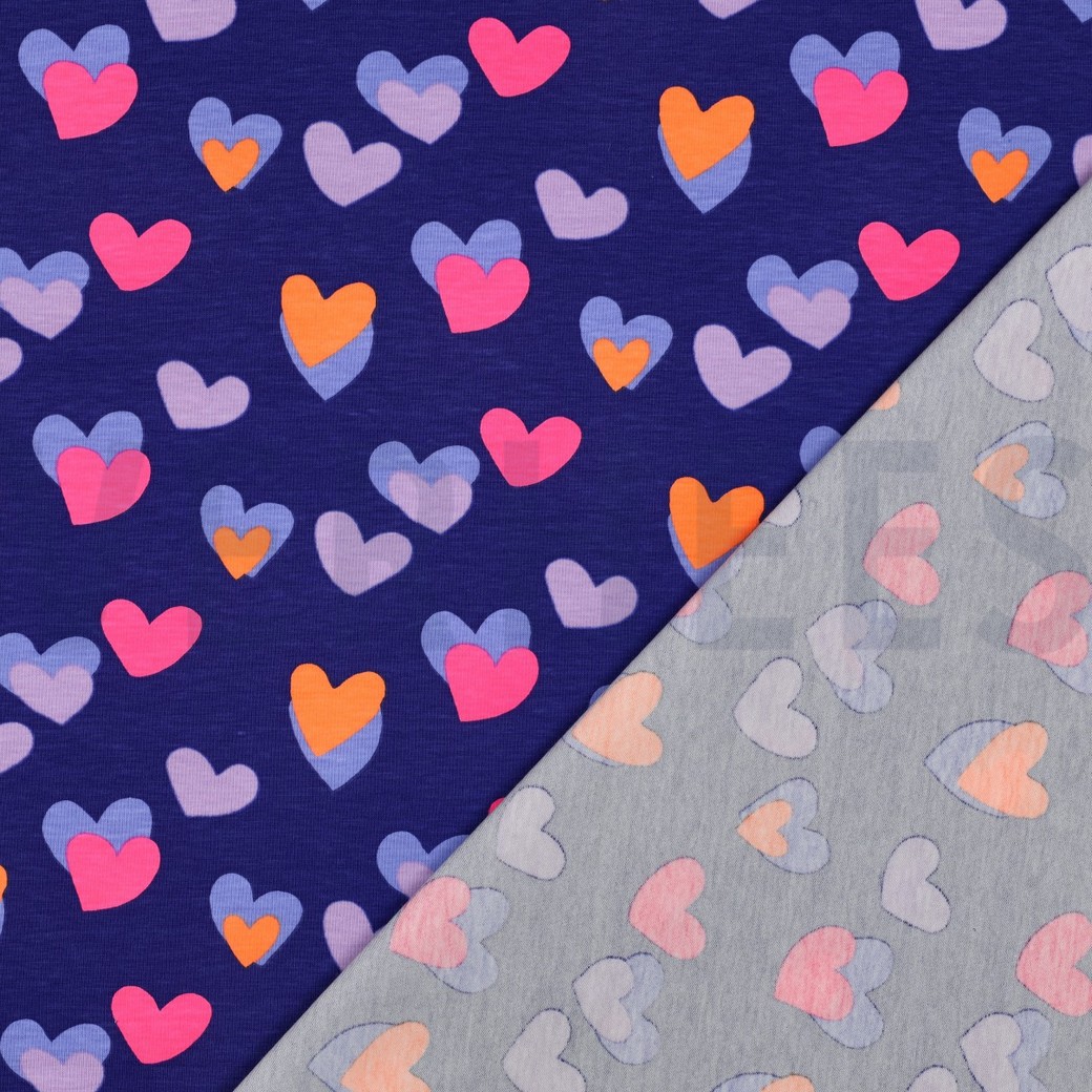 JERSEY NEON HEARTS COBALT #7
