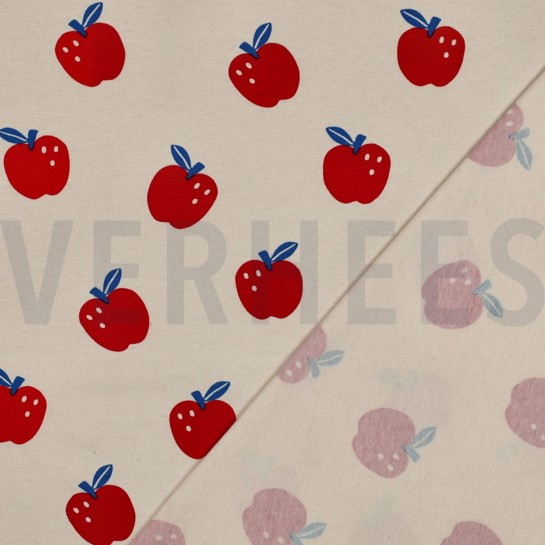 JERSEY GOTS NATURAL ÄPFEL NATUR #7