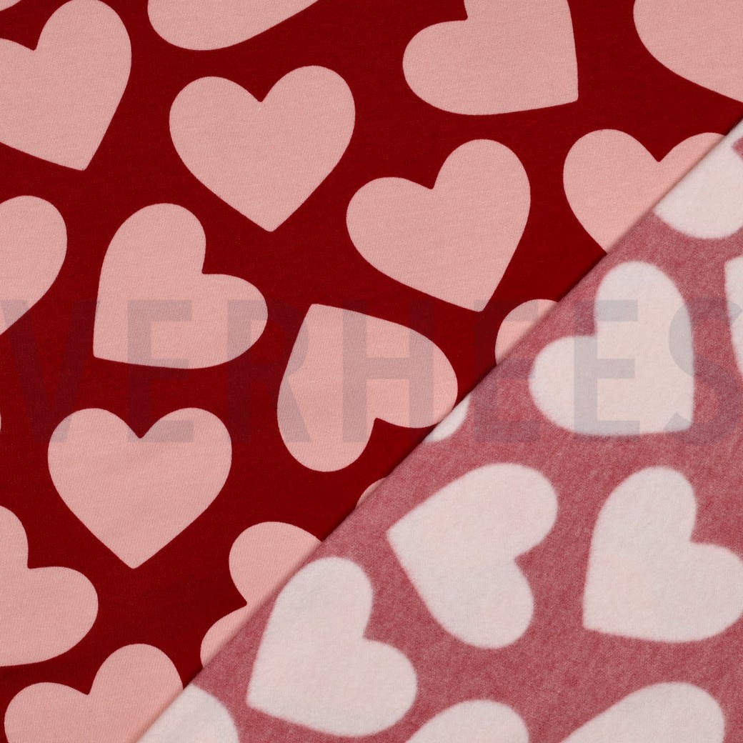 SOFT SWEAT COEURS ROUGE #7