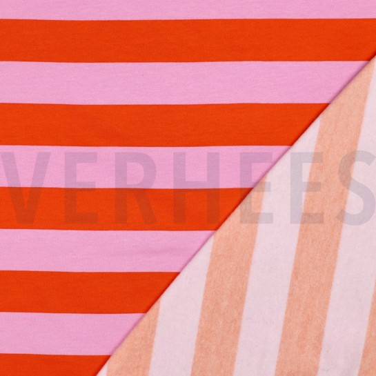 SOFT SWEAT STRIPES ORANGE #7
