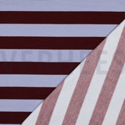 SOFT SWEAT STRIPES BURGUNDY (thumbnail) #4