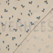 WAFFLE JERSEY FLOWERS ECRU (thumbnail) #4