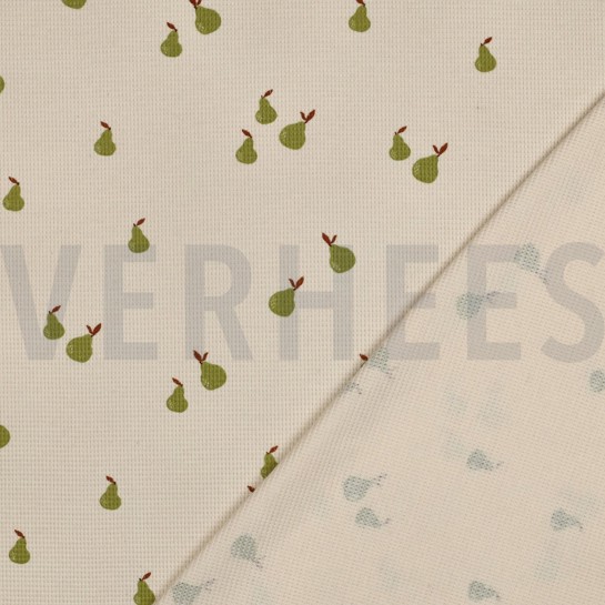 WAFFELJERSEY BIRNE NATUR #7