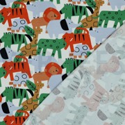 FRENCH TERRY TIERE WEISS (thumbnail) #4