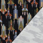 FRENCH TERRY DIGITAL FUSÉES NOIR (thumbnail) #4