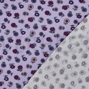 MUSSELIN BLUMEN LILA (thumbnail) #4