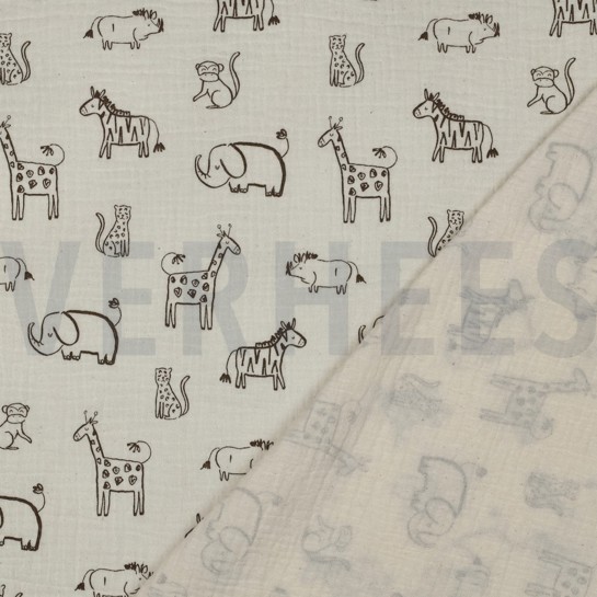 MUSSELIN SAFARI TIERE NATUR #7