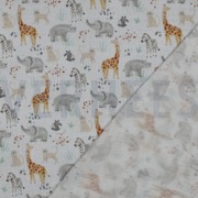 MUSSELIN DIGITAL SAFARI TIERE WEISS (thumbnail) #4