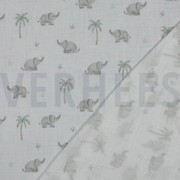 MUSSELIN DIGITAL SAFARI TIERE WEISS (thumbnail) #4