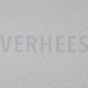 MUSSELIN FOLIE STREIFEN HELLGRAU / GOLD (thumbnail) #4