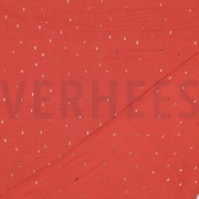 DOUBLE GAUZE FOIL STRIPES RUST (thumbnail) #4