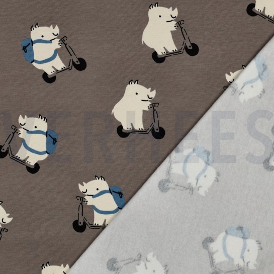 SOFT SWEAT NASHÖRNER TAUPE #7