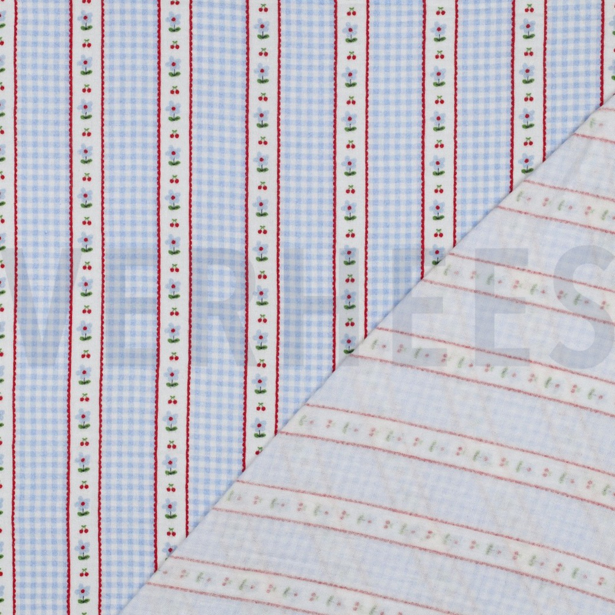 MUSSELIN DIGITAL KAROS BLAU (high resolution) #4