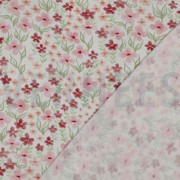 DOUBLE GAUZE DIGITAL FLOWERS PINK (thumbnail) #4