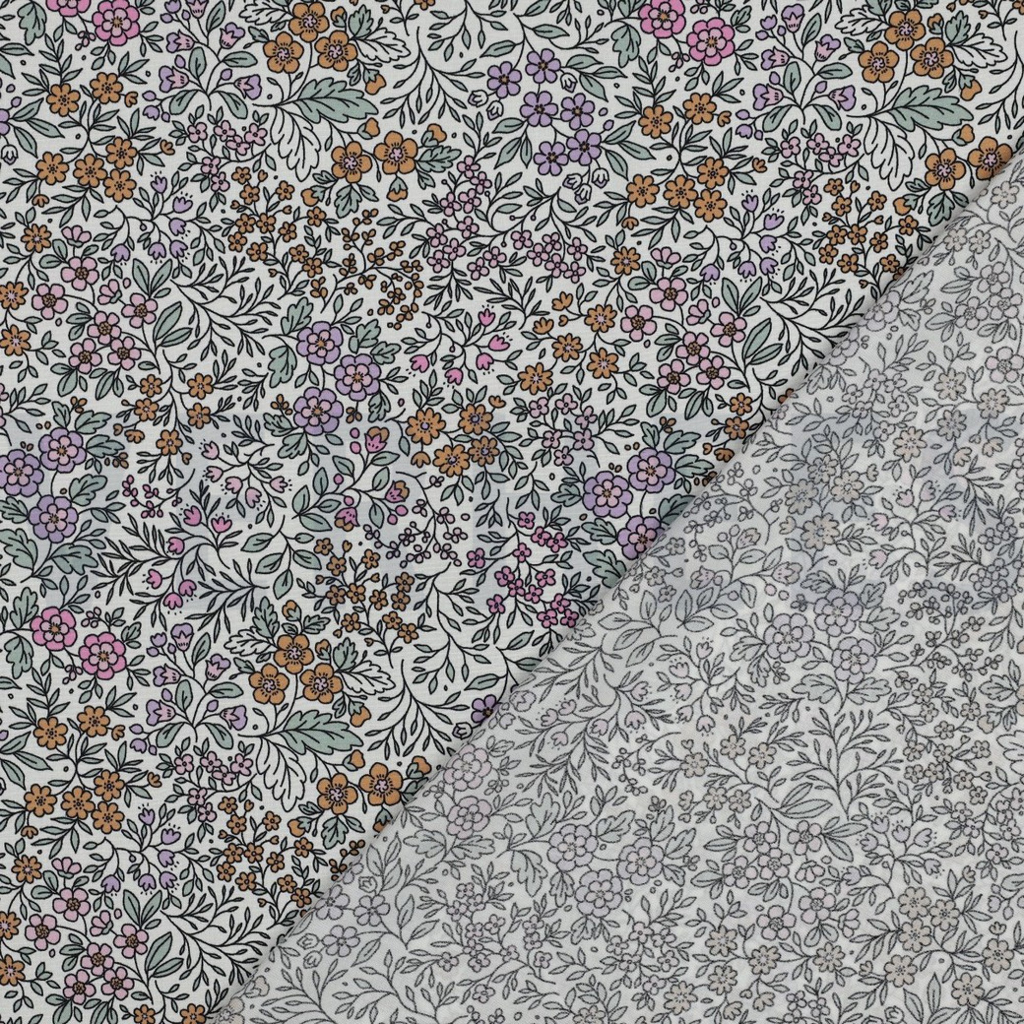 LENZING™ ECOVERO™ FLEURS BLANC CASSÉ (high resolution) #4