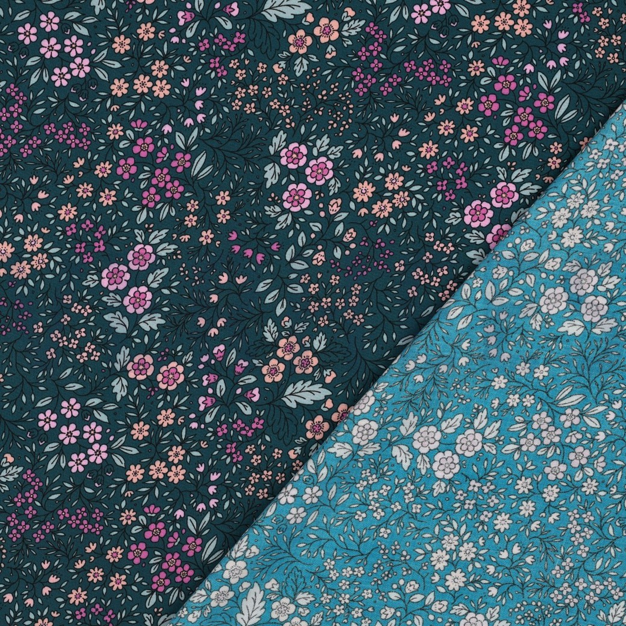 LENZING™ ECOVERO™ BLUMEN GRÜN (high resolution) #4