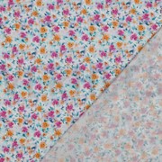 LENZING™ ECOVERO™ DIGITAL BLUMEN GEBROCHEN WEISS (thumbnail) #4