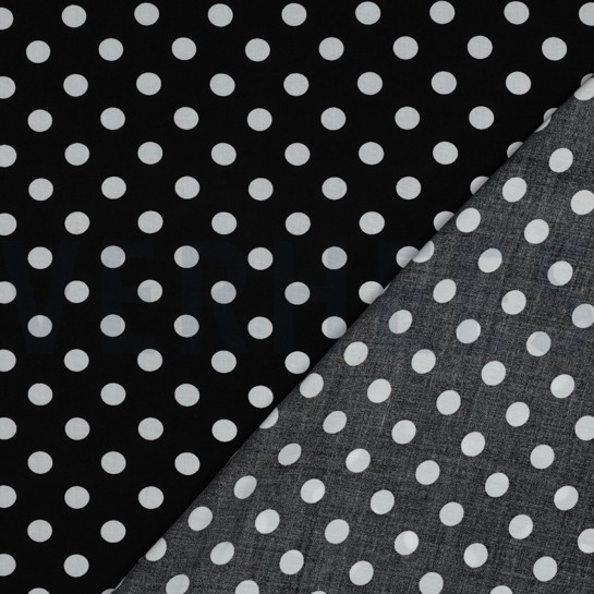 VISKOSE RADIANCE PUNKTE SCHWARZ #7