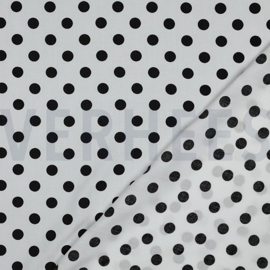 VISCOSE RADIANCE POLKA DOTS WIT #7