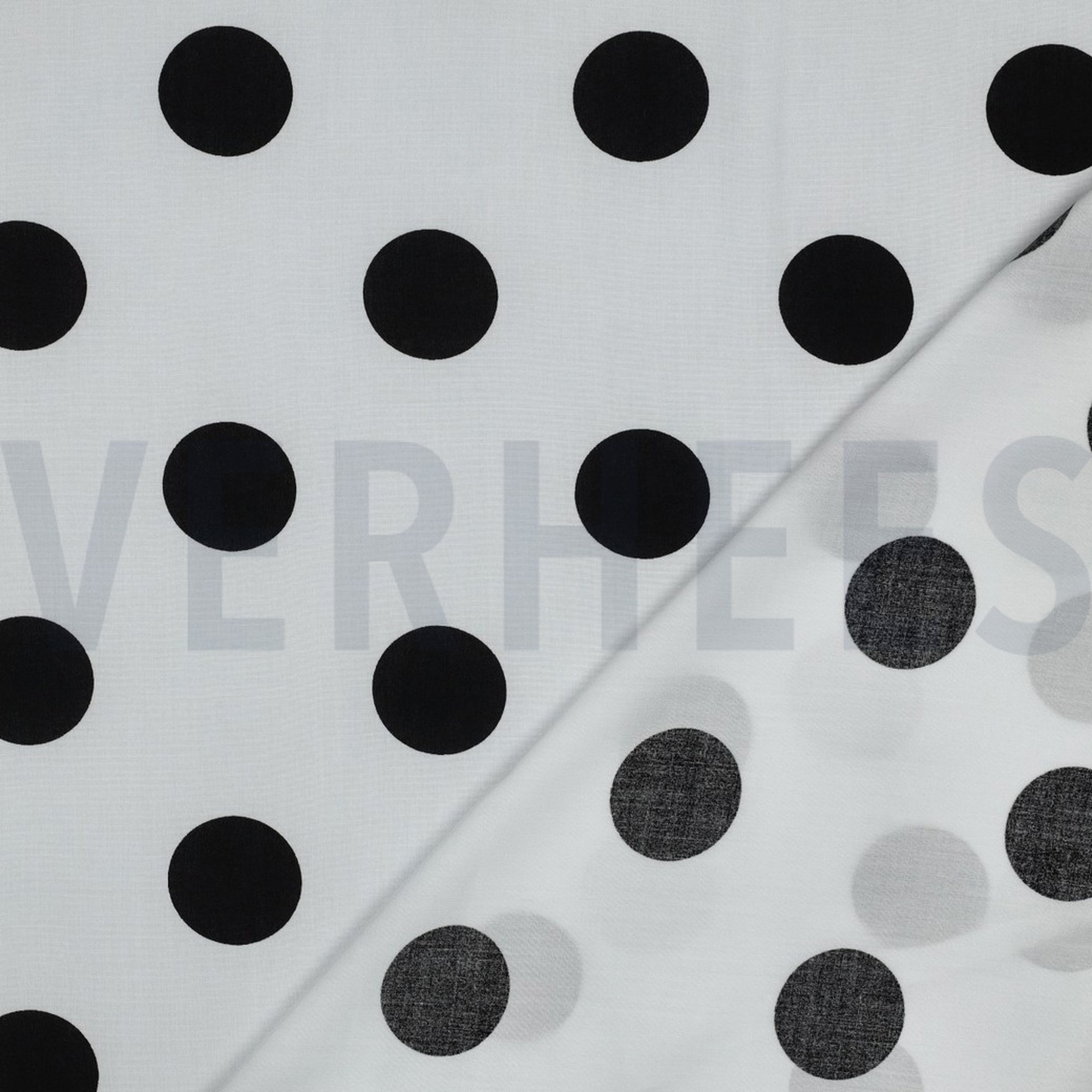 VISKOSE RADIANCE PUNKTE WEISS (high resolution) #4