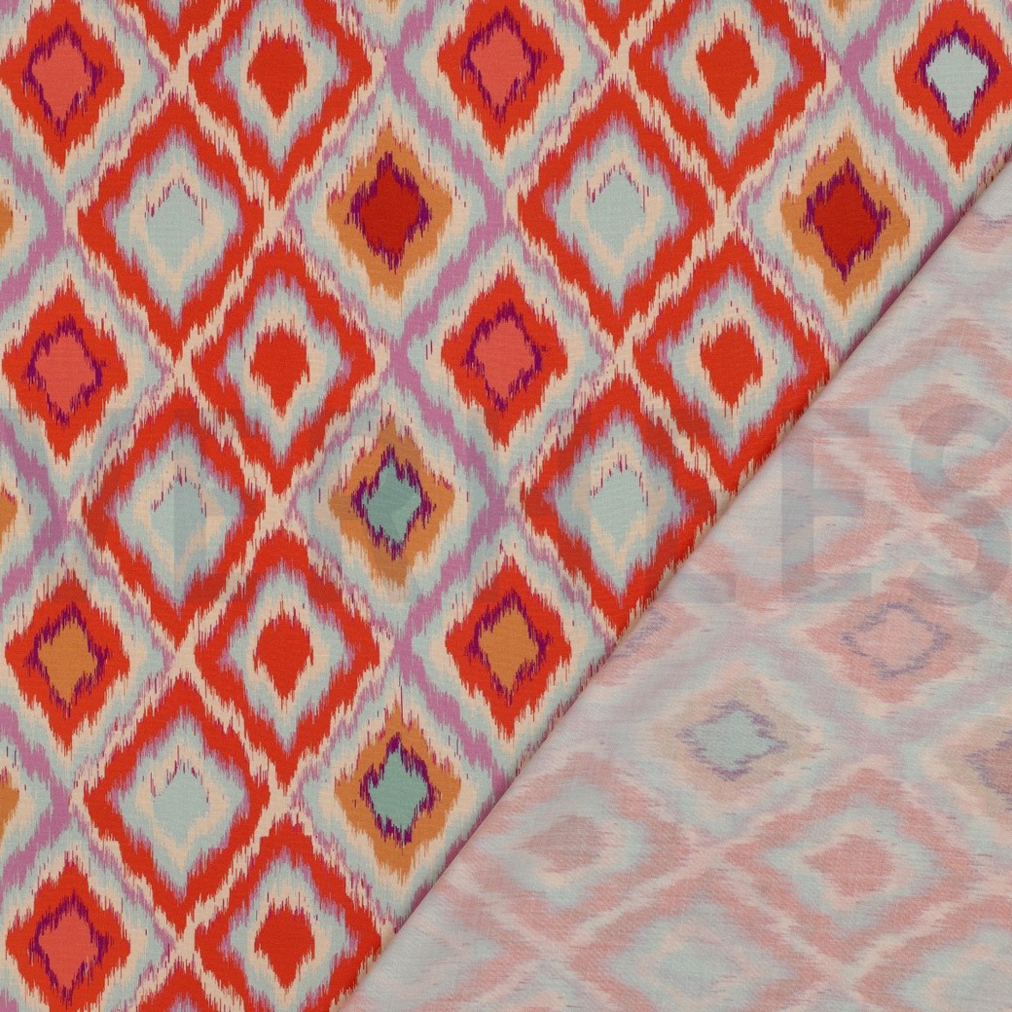 VISKOSE RADIANCE DIGITAL ABSTRAKT ORANGE (high resolution) #4