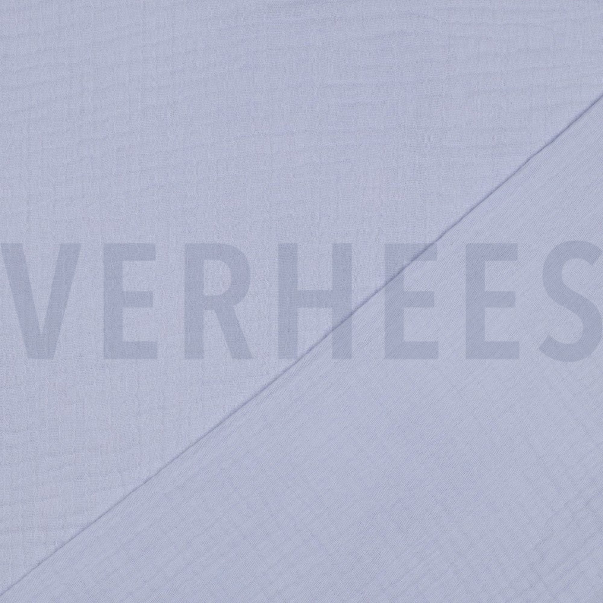 BAUMWOLLE MUSSELIN DREILAGIG GOTS HELLBLAU (high resolution) #4