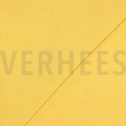 BAUMWOLLE MUSSELIN DREILAGIG GOTS GELB (thumbnail) #4