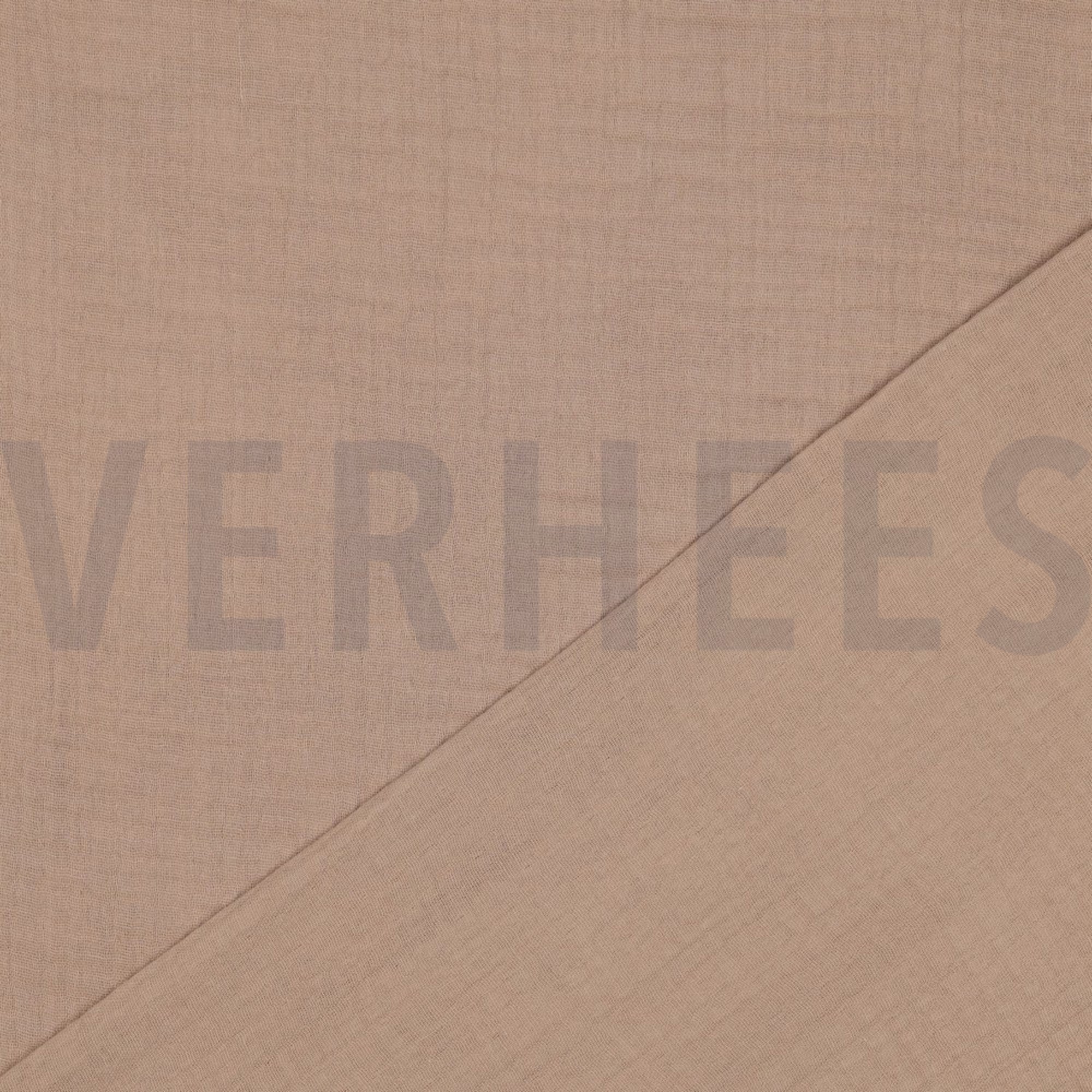 BAUMWOLLE MUSSELIN DREILAGIG GOTS TAUPE (high resolution) #4