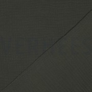 BAUMWOLLE MUSSELIN DREILAGIG GOTS DUNKELGRÜN (thumbnail) #4