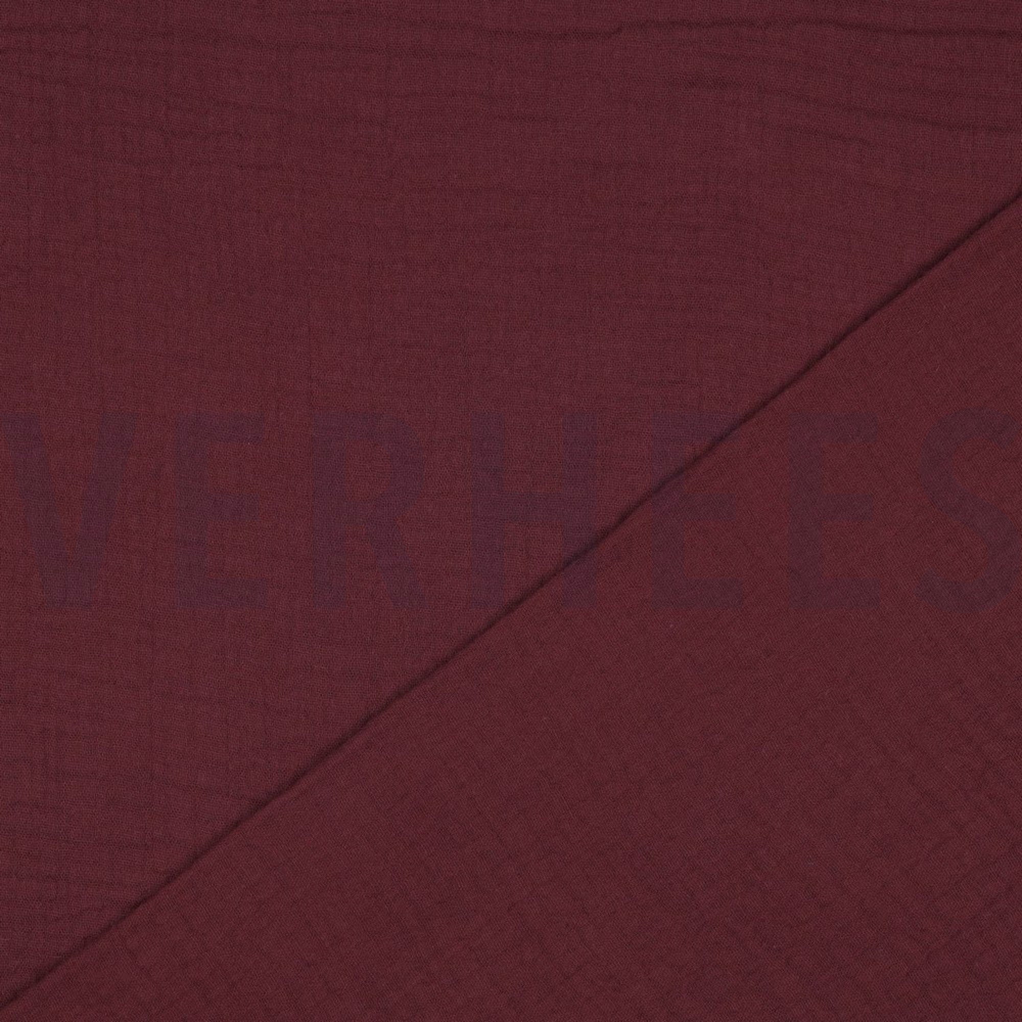 BAUMWOLLE MUSSELIN DREILAGIG GOTS AUBERGINE (high resolution) #4