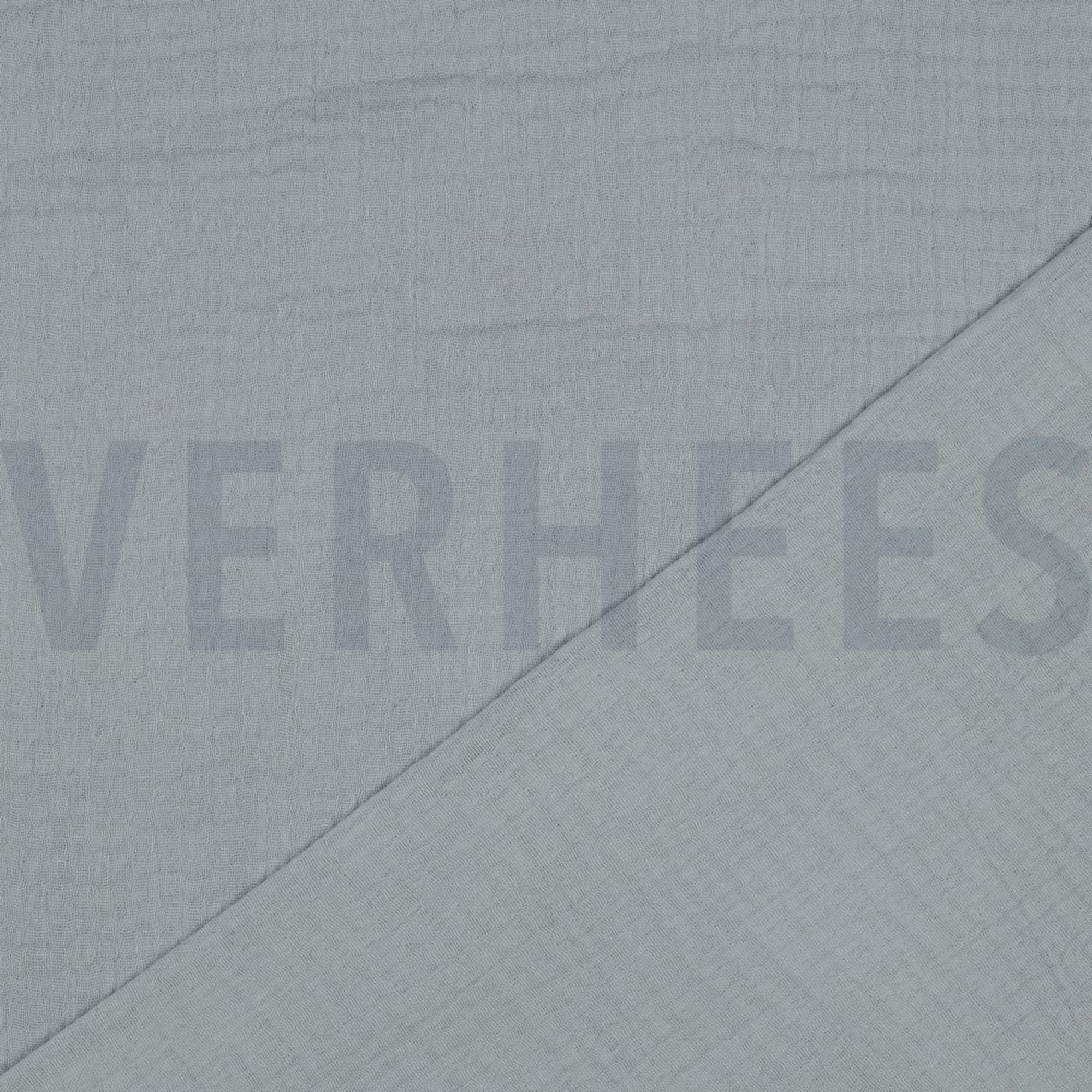 BAUMWOLLE MUSSELIN DREILAGIG GOTS HELLTÜRKIS (high resolution) #4