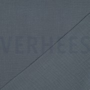 BAUMWOLLE MUSSELIN DREILAGIG GOTS KIEFERGRÜN (thumbnail) #4