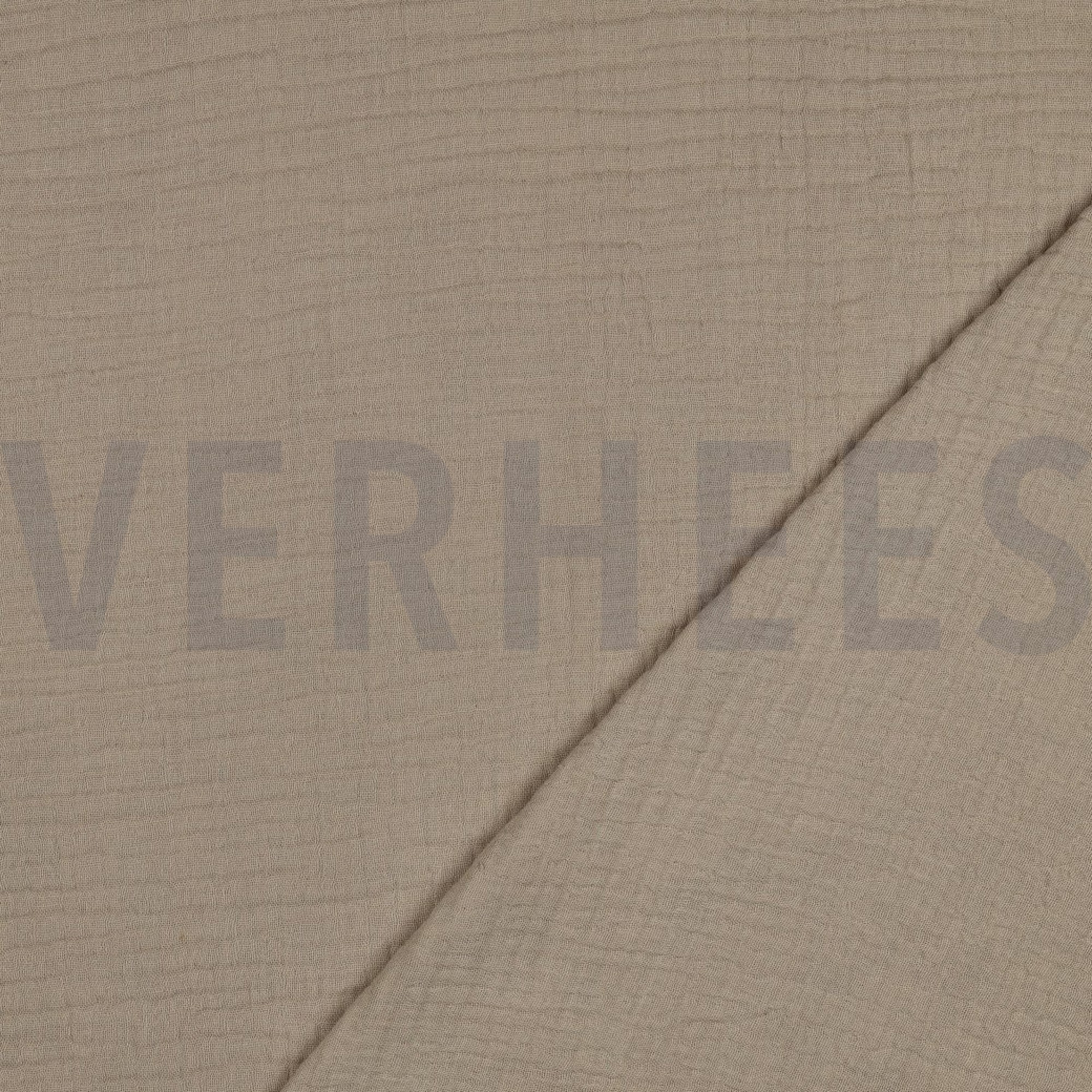 BAUMWOLLE MUSSELIN DREILAGIG GOTS SAND (high resolution) #4