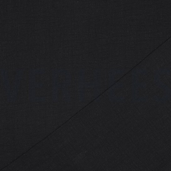 COTTON SLUB WASHED BLACK #7