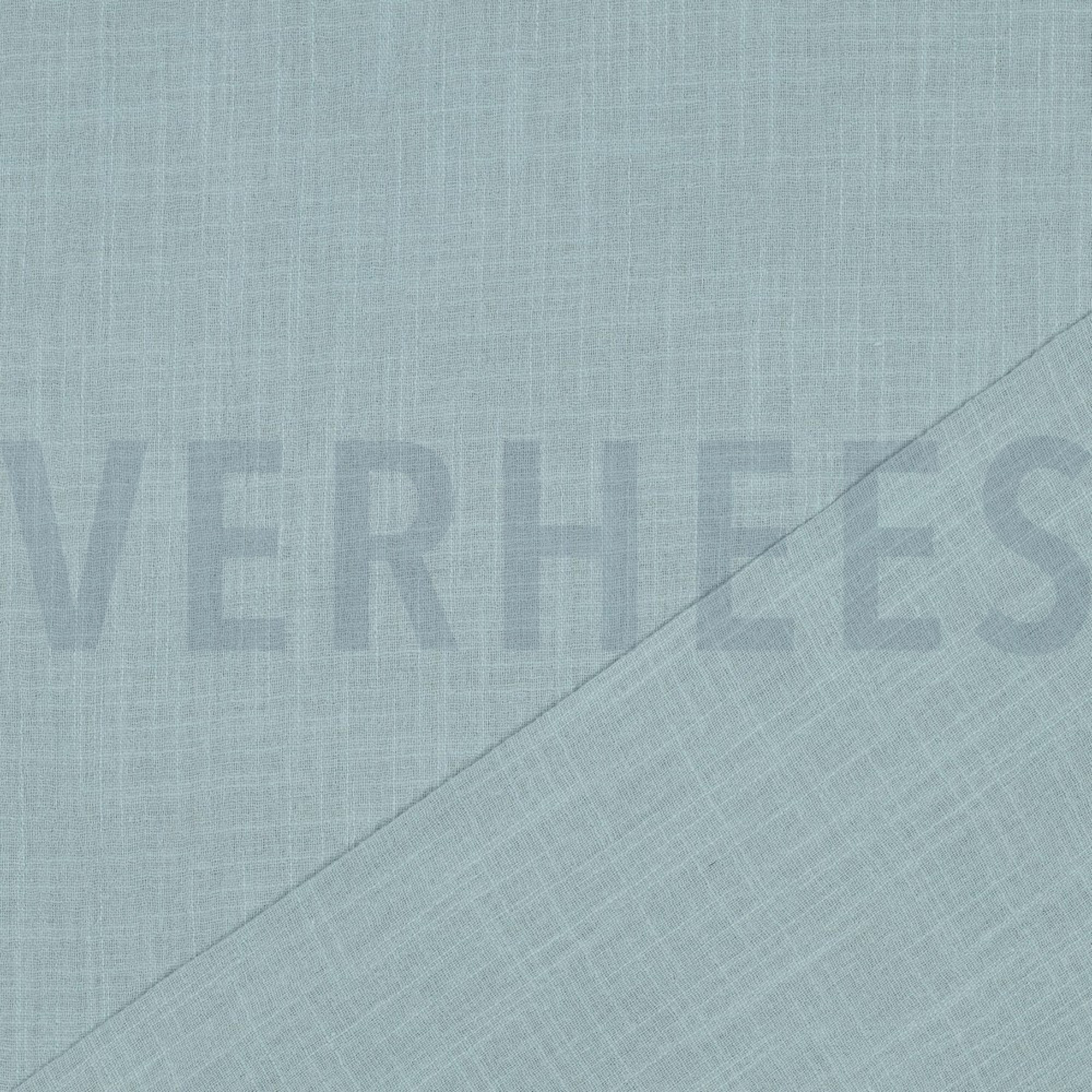 BAUMWOLLE SLUB GEWASCHEN BLAU (high resolution) #4