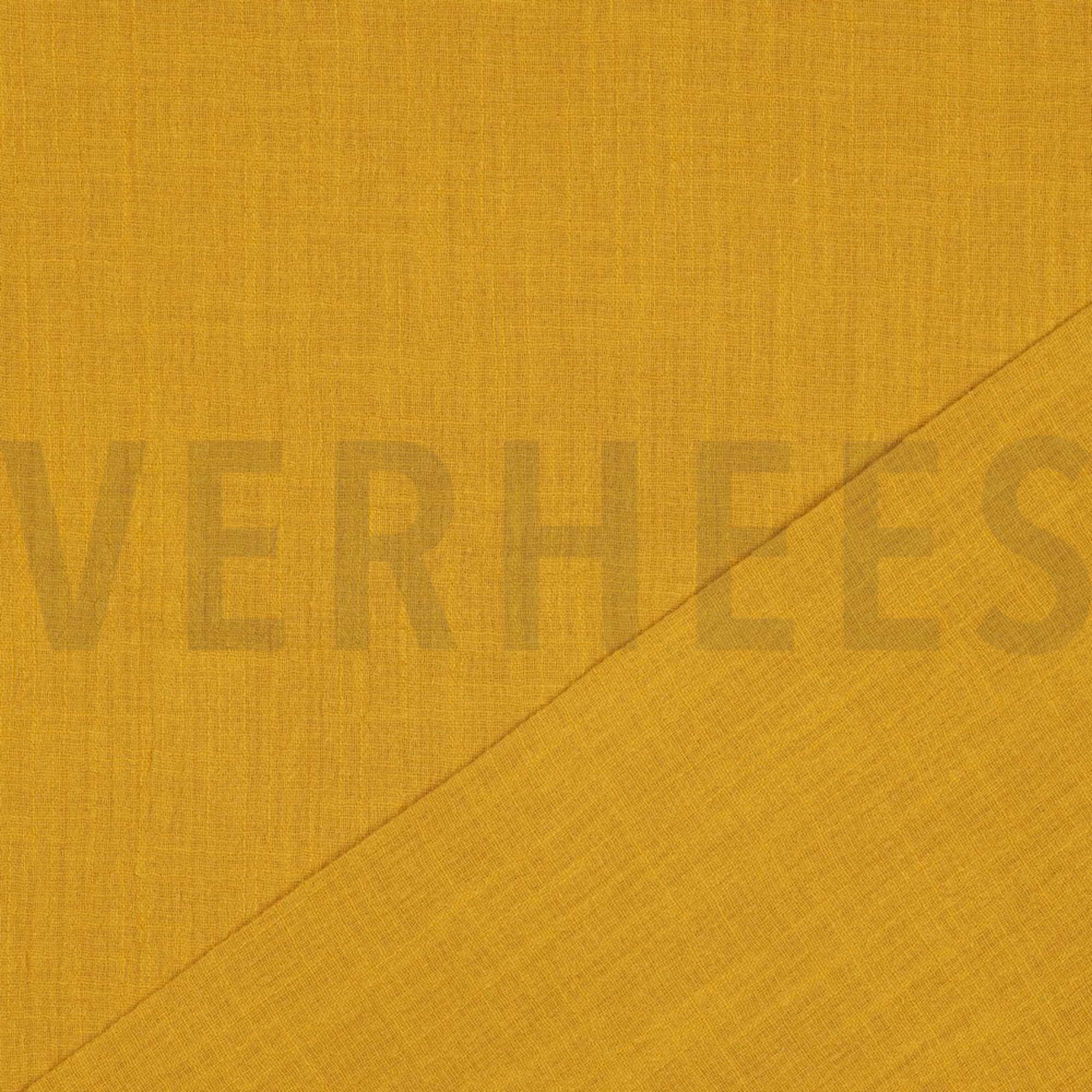 KATOEN SLUB GEWASSEN OKER (high resolution) #4