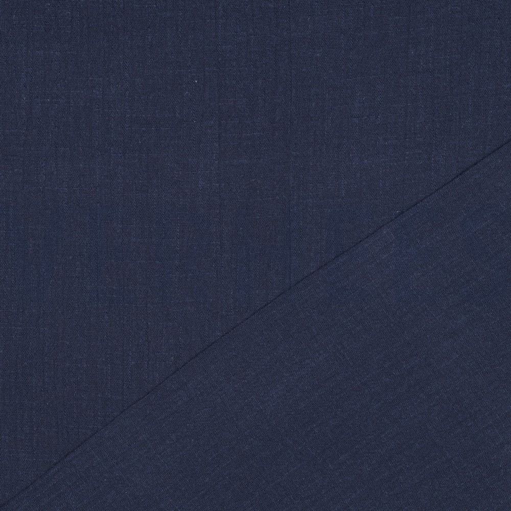COTTON SLUB WASHED NAVY #7