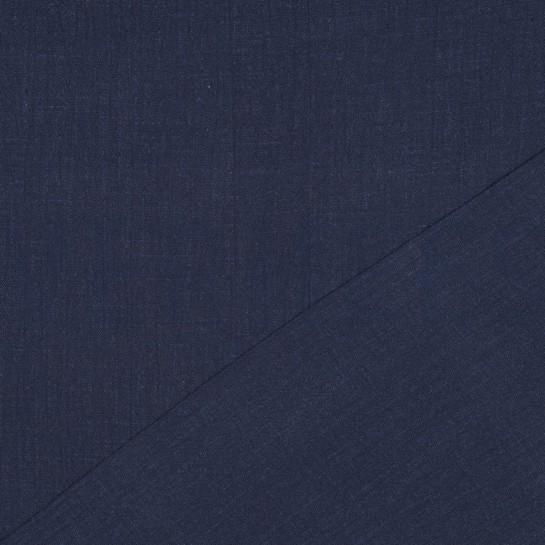 BAUMWOLLE SLUB GEWASCHEN MARINEBLAU #7