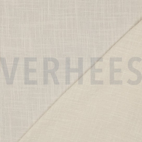 BAUMWOLLE SLUB GEWASCHEN NATUR #7