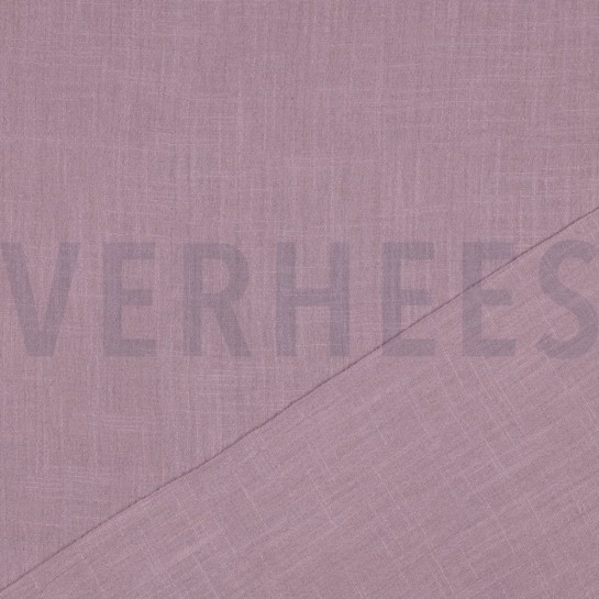 KATOEN SLUB GEWASSEN LILA #7