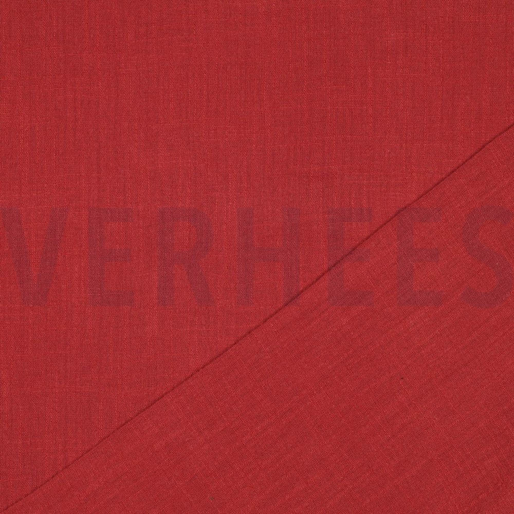 COTTON SLUB WASHED WINE RED #7