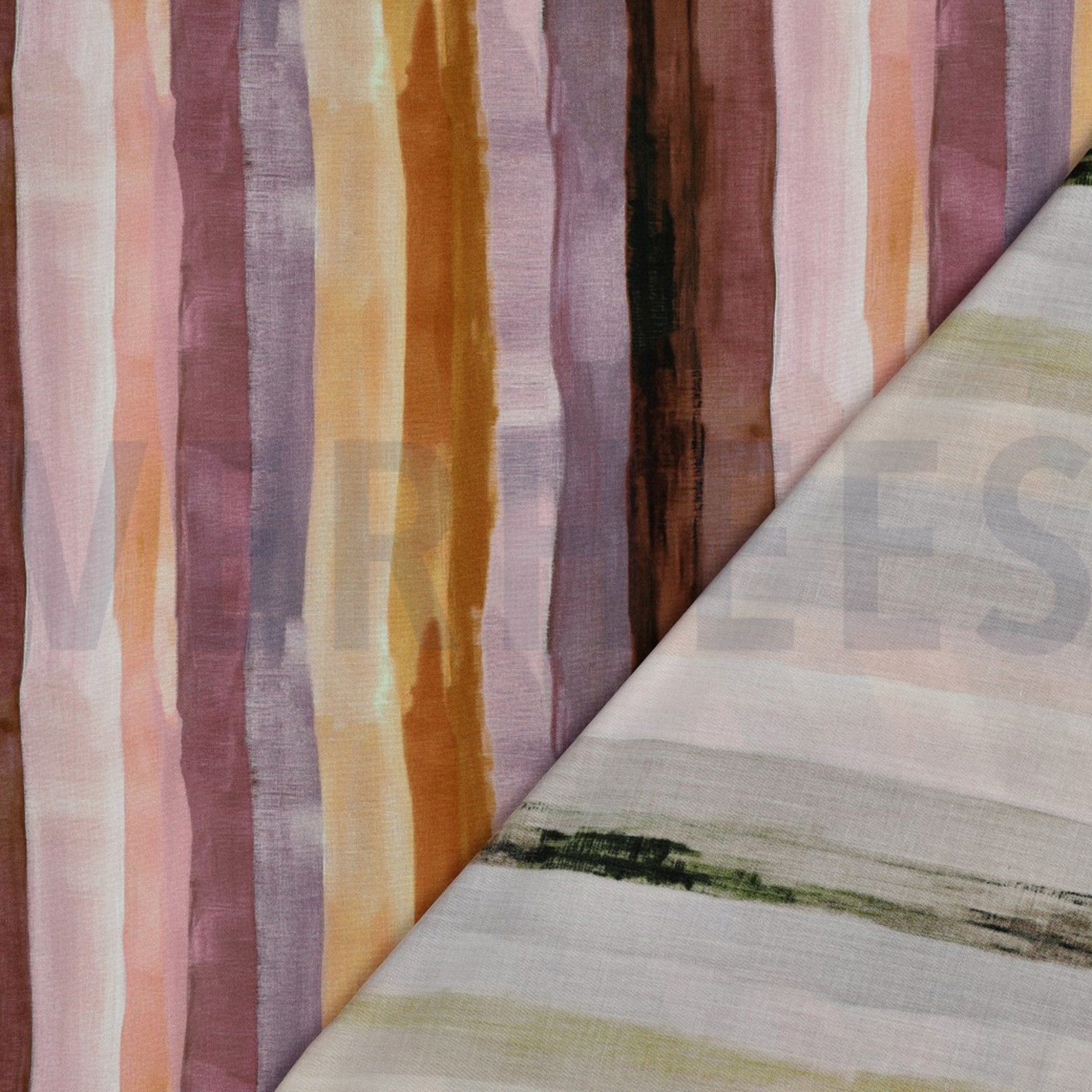 VISCOSE RADIANCE DIGITAL STRIPES LAVENDER (high resolution) #4