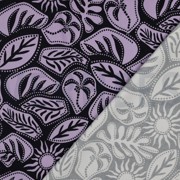 VISKOSE ROSELLA STRETCH ABSTRACT MARINEBLAU (thumbnail) #4