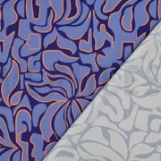 VISKOSE ROSELLA STRETCH ABSTRACT KOBALTBLAU (thumbnail) #4
