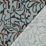 VISKOSE ROSELLA STRETCH ABSTRACT PETROL (thumbnail) #4