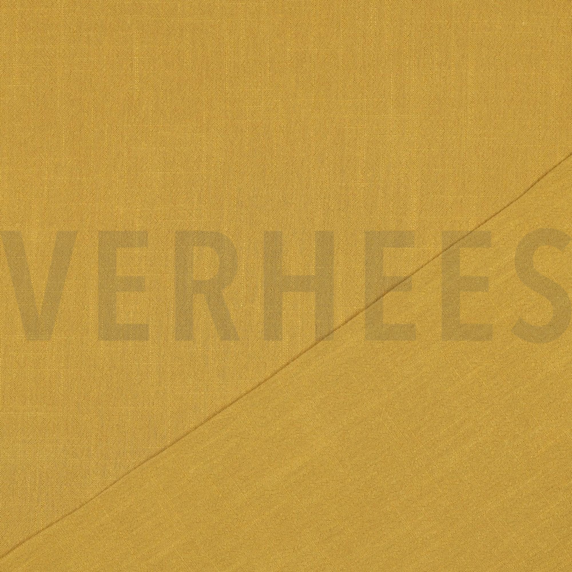 LEINEN VISKOSE GEWASCHEN OCKER (high resolution) #4