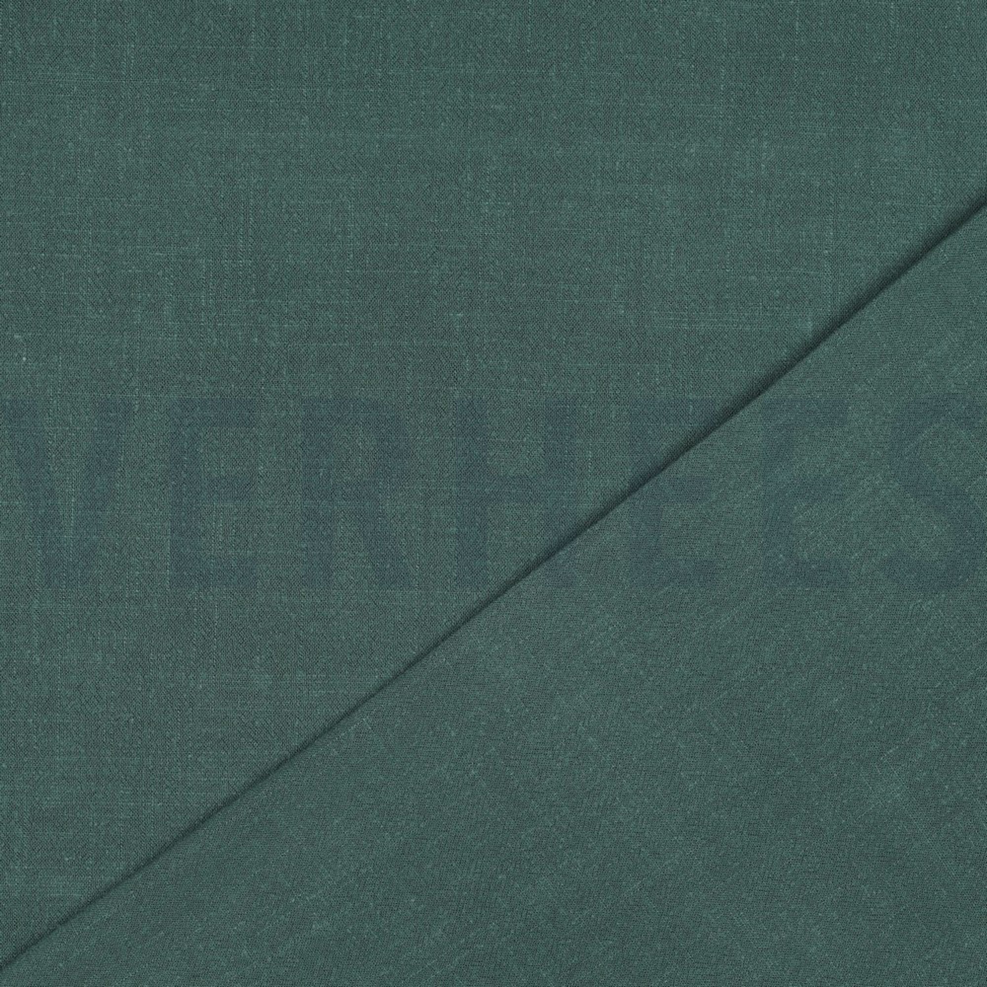 LINNEN VISCOSE GEWASSEN DONKERGROEN (high resolution) #4