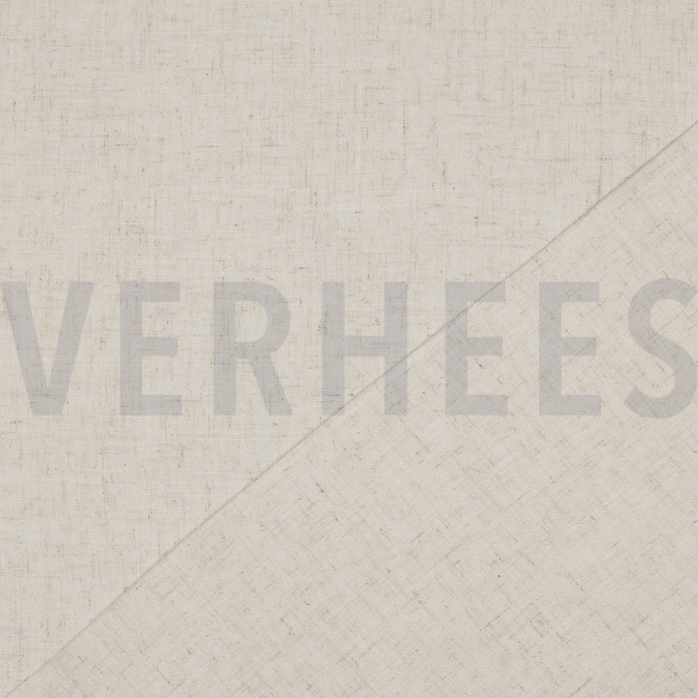 LEINEN VISKOSE GEWASCHEN HELLBEIGE #7